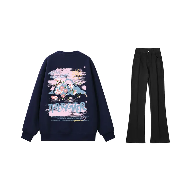 TYPERIGHTER Sweatshirt Set Unisex-6