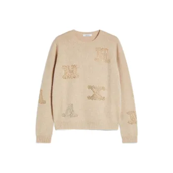 MaxMara Cashmere Sweater Women's Beige