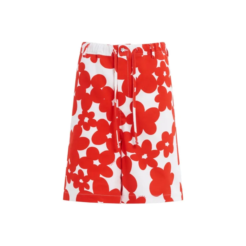 MARNI Floral print Shorts-0
