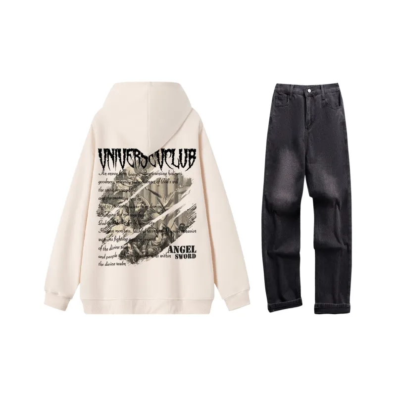 VniVerseVClub Sweatshirt Set Unisex-20