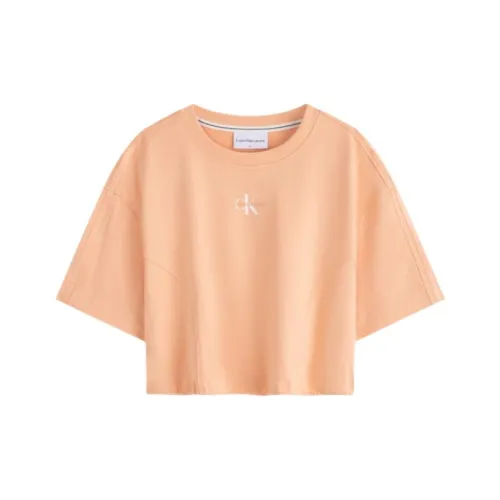 CALVIN KLEIN T Shirt Women's Light Orange Color
