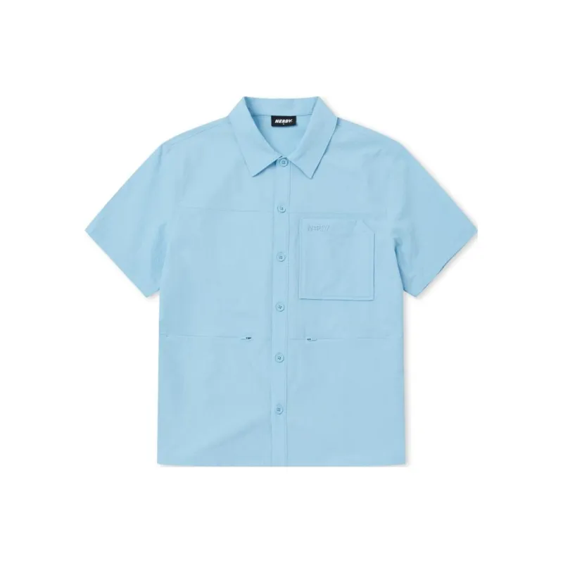 Nerdy Shirts Women's Sky Blue-0