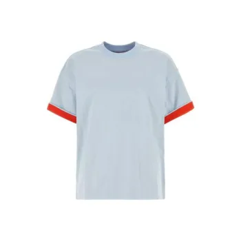 Bottega Veneta Drop Shoulder Sleeve T Shirt Women's Blue