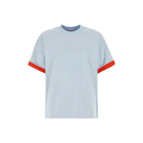 Bottega Veneta Drop Shoulder Sleeve T Shirt Women's Blue