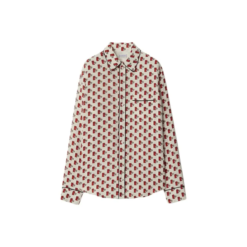 Burberry Shirt Women's Chalk White-0