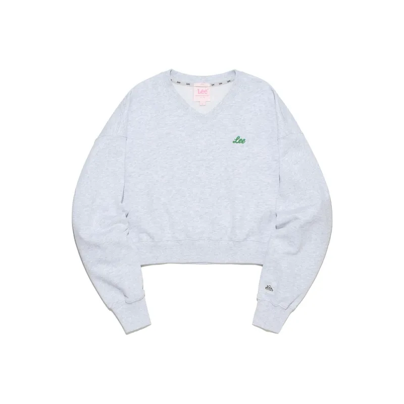Lee Sweatshirt Women's Light Gray-0