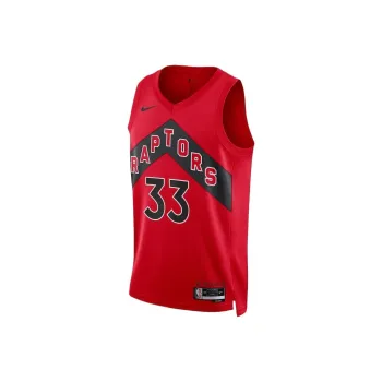 NBA Toronto Raptors Nike Icon Swingman Gary Trent Jr Basketball Jerseys Unisex Red