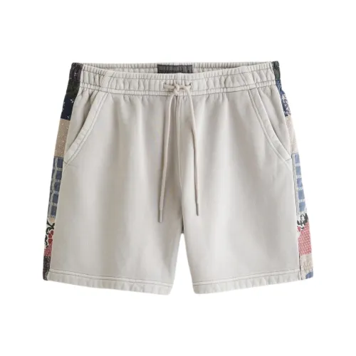 AF Casual Shorts Men's Light Grey Pattern