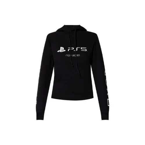 Balenciaga Playstation Shrunk Hoodie 'Black'