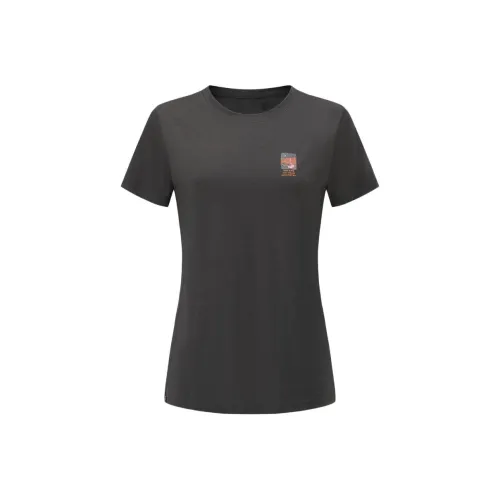 DECATHLON 500 Series Regular T Shirt Women's Carbon Gray