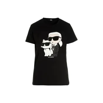 KARL LAGERFELD / Karl Lagerfeld Jeans Ikonik 2.0 Crewneck T Shirt