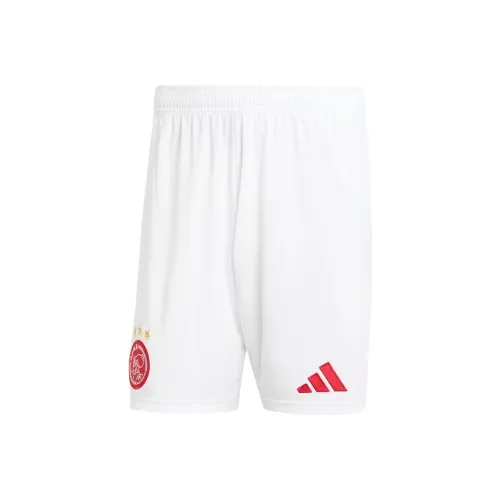 Adidas Ajax Amsterdam 24/25 HOME SHORTS Soccer Bottoms Men's Red White