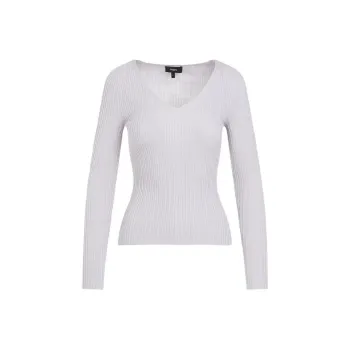 THEORY V Neck Knitted Jumper