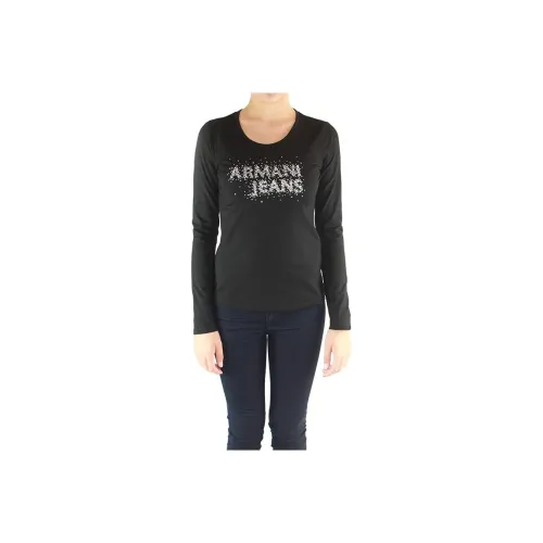 ARMANI JEANS T Shirt Women's Black