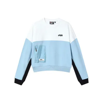 FILA Sweatshirts Women's Water Pink Blue