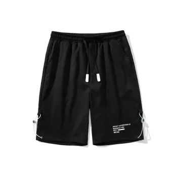 GROW DATE Casual Shorts Unisex Black
