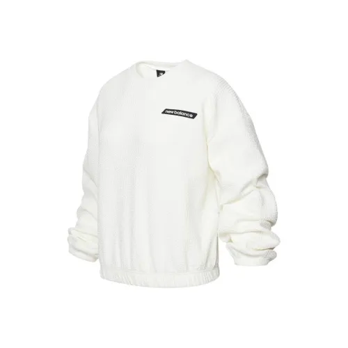 New Balance Transformer Loose Fit Knitwear Women's White