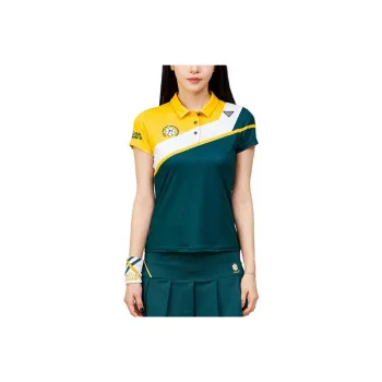 CORALIAN T Shirt Women's Mustard/Green