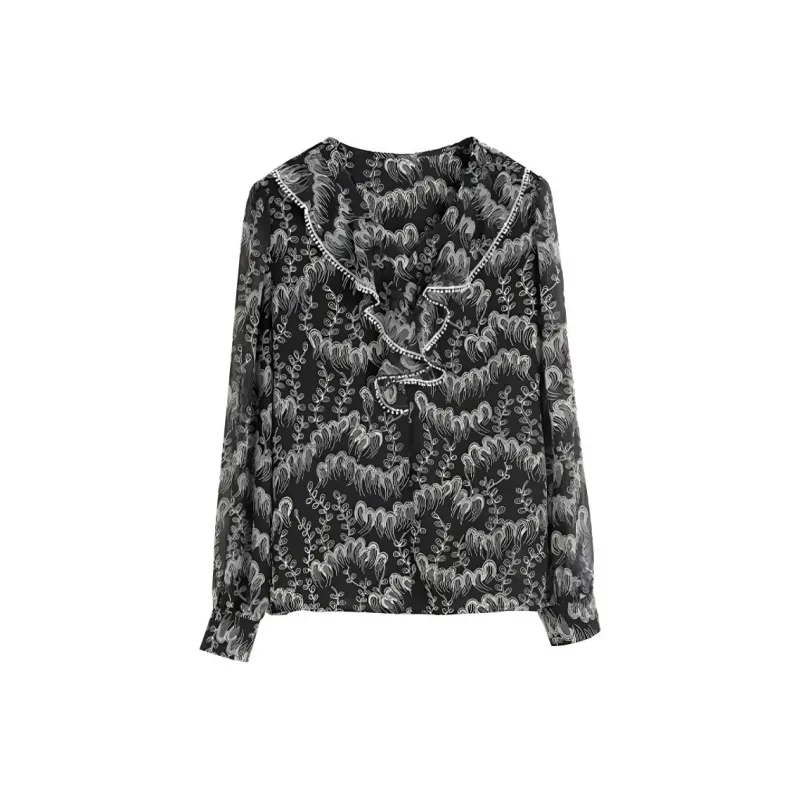 Hang Yi Court Shirt Women's Black-0