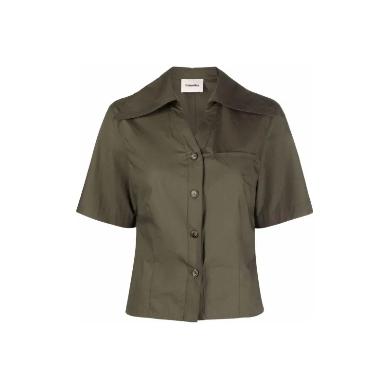 NANUSHKA Shirts Women's Green-0