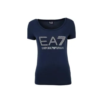 EMPORIO ARMANI Regular T Shirt Women's Marine Blue