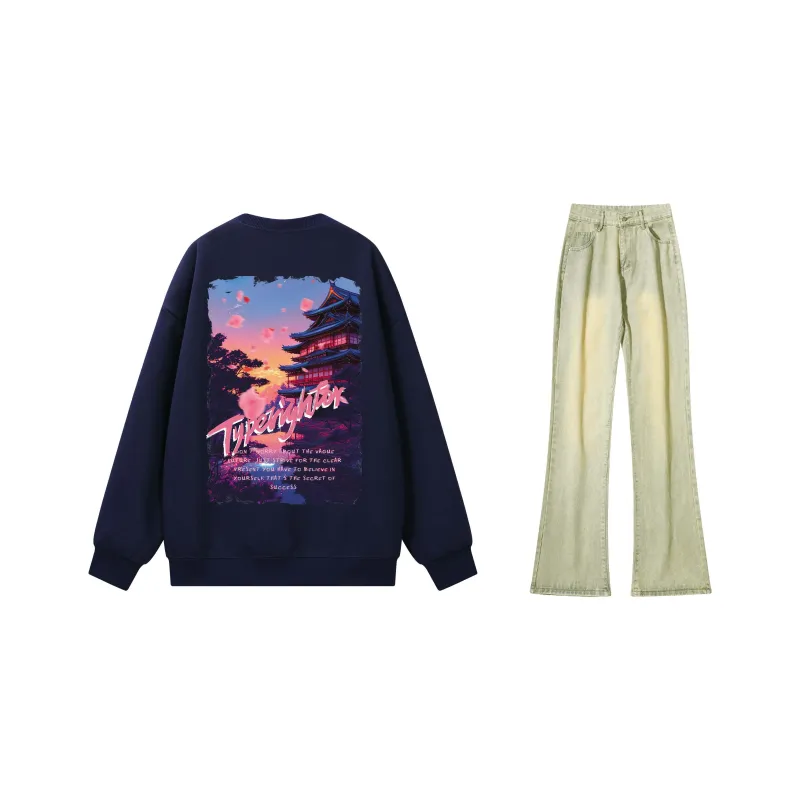 TYPERIGHTER Sweatshirt Set Unisex-8