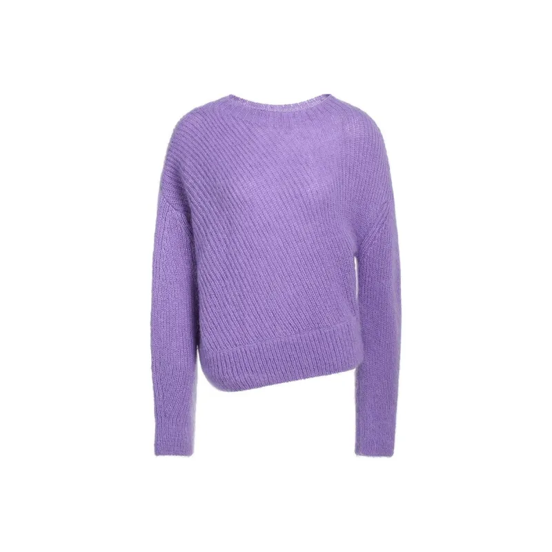Ochirly Sweaters Women's Purple-0