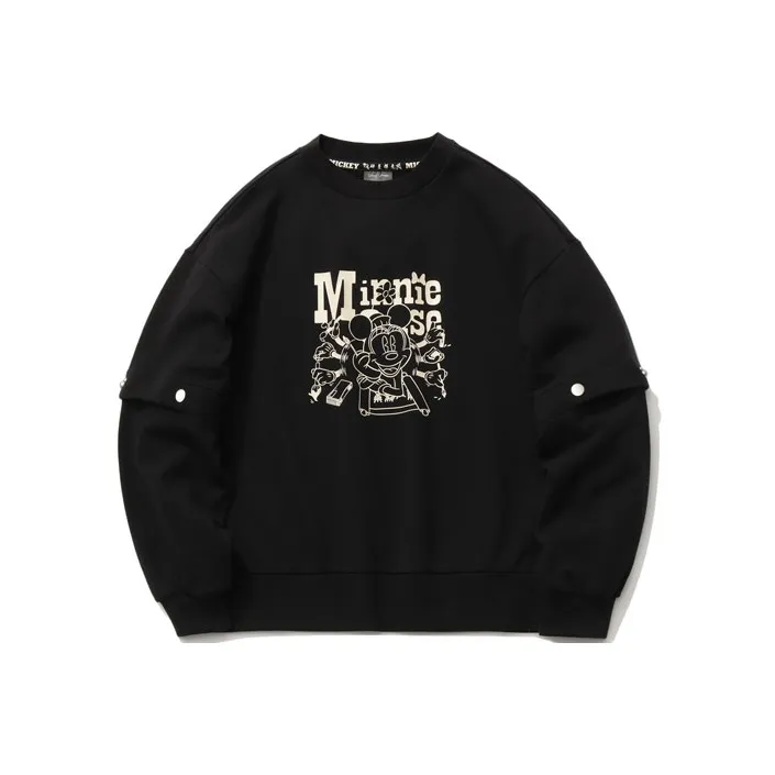 Disney X LINING Sports Fashion Collection Sweatshirts Women's Black-0