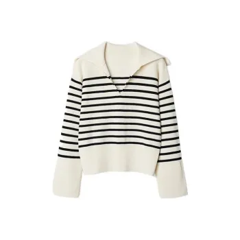 Dimple Hsu FW22 Loose Fit Knitwear Women's Black White