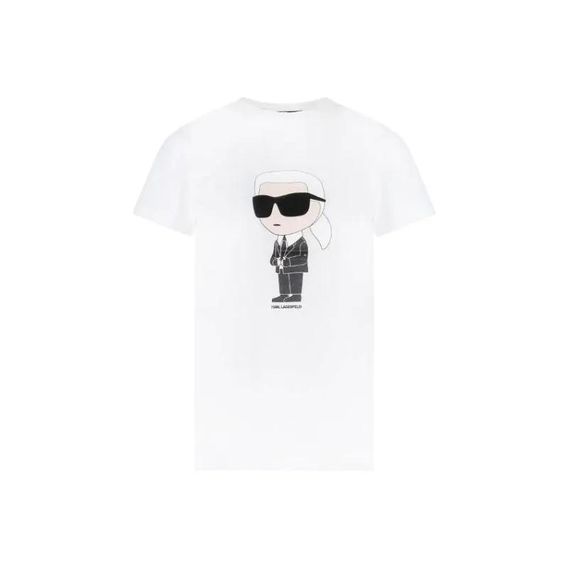 Karl Lagerfeld Ikon Organic cotton T shirt-0