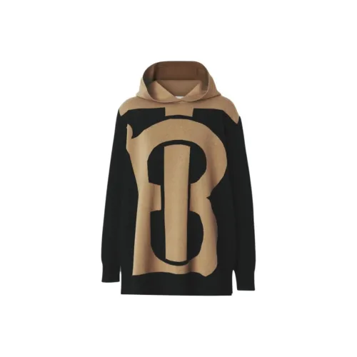 Burberry Women's Cashmere Blend Sweatshirt Black