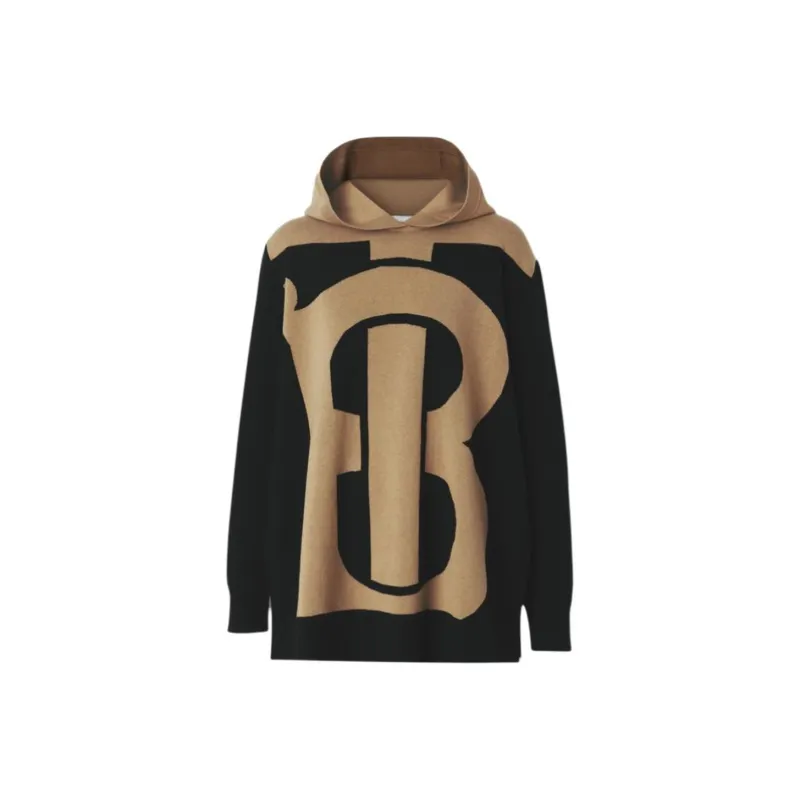 Burberry Women's Cashmere Blend Sweatshirt Black-0