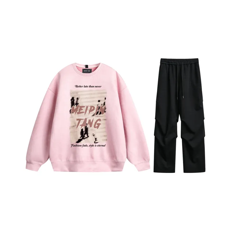 MEIPIN TANG Sweatshirt Set Unisex-10