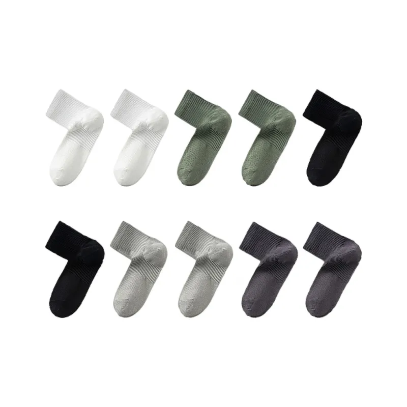 H YXIANG Mid Calf Socks Men's Combo Set-18