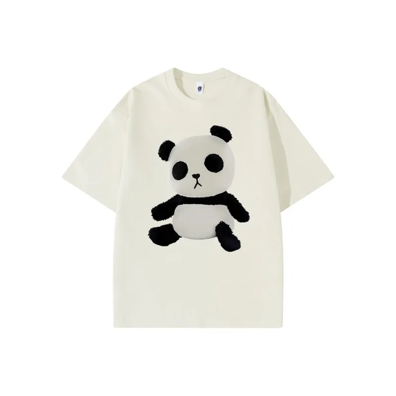 PANDA BASE T Shirts Women's-11