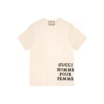 GUCCI Homme Pour Femme T shirt Ivory