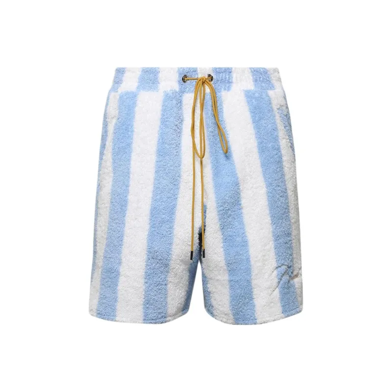 RHUDE Striped Loop Terry Short-0