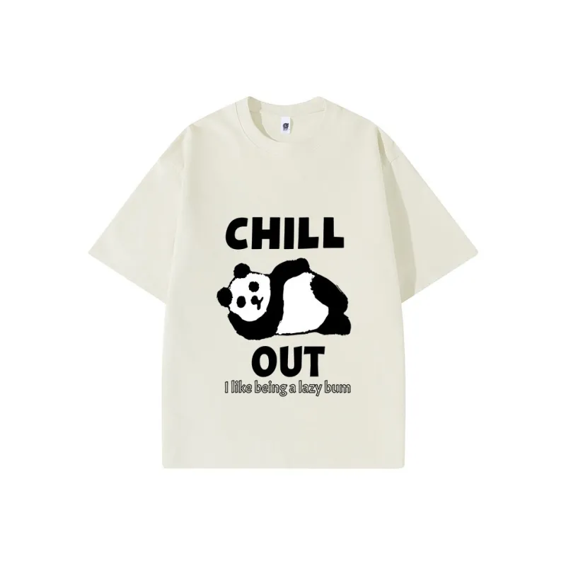 PANDA BASE T Shirts Women's-2