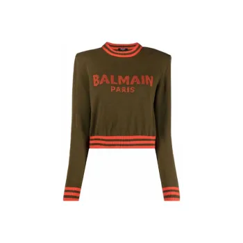 BALMAIN FW21 Sweater Women's Umber