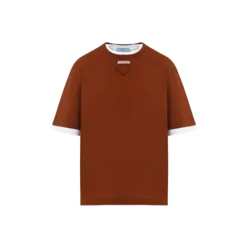 PRADA Layered Crewneck T Shirt