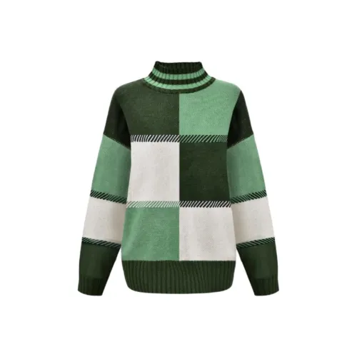 DIFFIE RIEGER Sweater Women's Combination Green