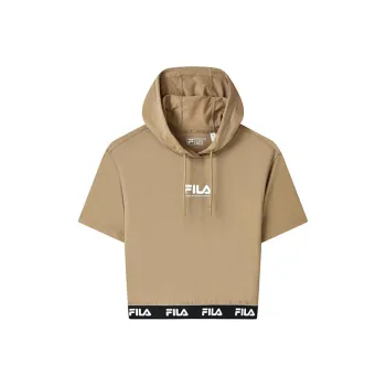 FILA x Magic Stick SS23 T Shirt Women's Light Coffee Khaki