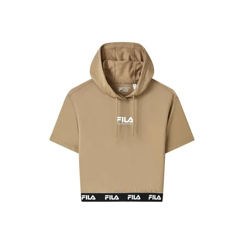 FILA x Magic Stick SS23 T Shirt Women's Light Coffee Khaki