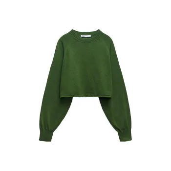 ZARA Sweaters Women's Green