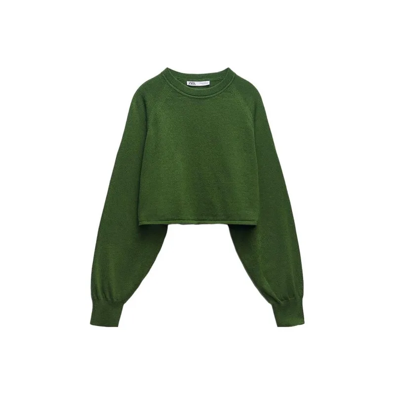 ZARA Sweaters Women's Green-0