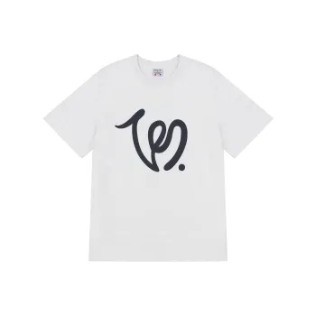TENPSEN T Shirt Women's Light Gray