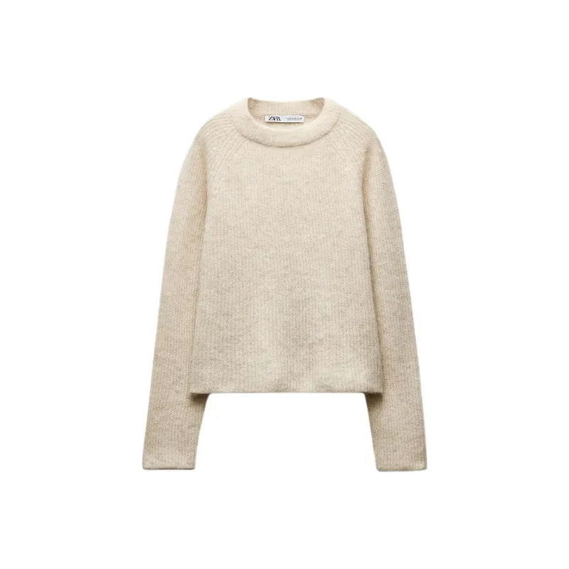 ZARA Sweaters Women's Beige-0