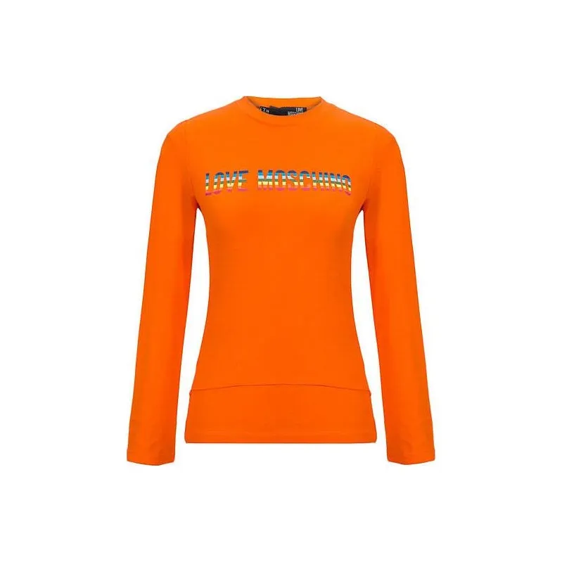MOSCHINO T Shirts Women's Orange-0