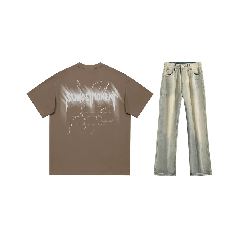 SUNSETMONENT Casual Sportswear Unisex-33