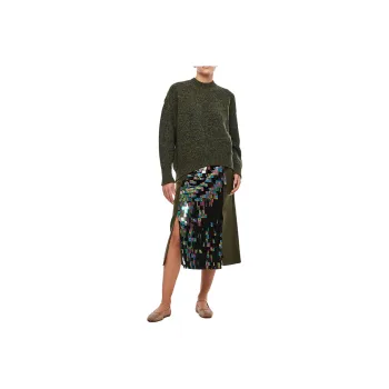 LOEWE Cut-Out Knitted Jumper